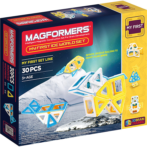 

Магнитный конструктор Ice World, 30 деталей, MAGFORMERS