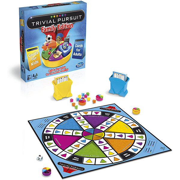 

Семейная игра "Тривиал Персьюит", Hasbro