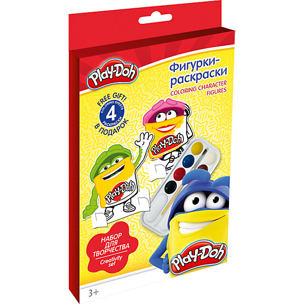 

Фигурки-раскраски "Play Doh"