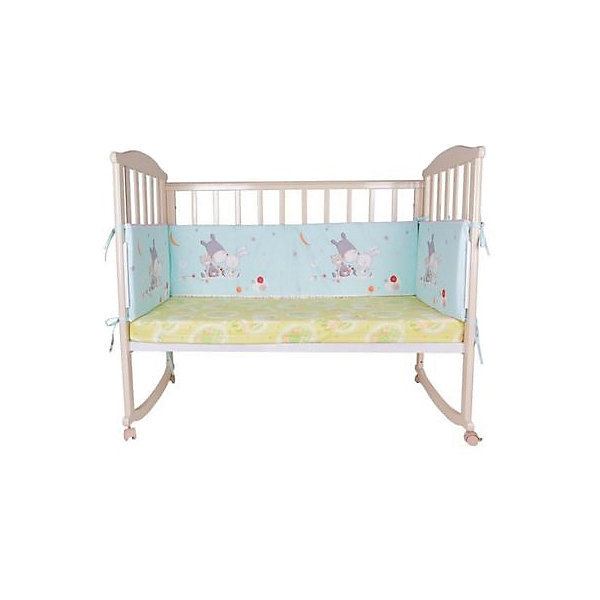 

Бортик в кроватку Лунные сны Soni kids, бирюзовый