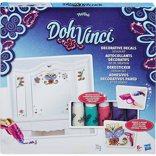 hasbro nabor dlya tvorchestva ukrashenie steny dohvinci - incluye fortnite frenzy kit