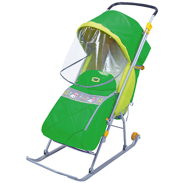 

Санки-коляска Ника Тимка Люкс, зеленый, Санки-коляска Ника Тимка Люкс,