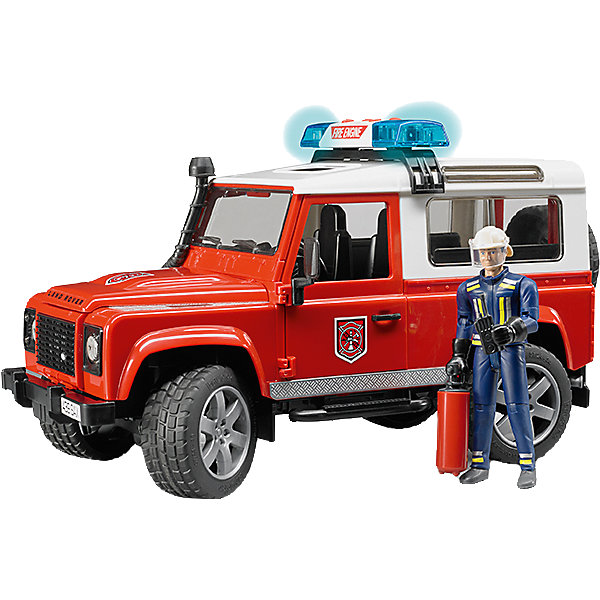 

Машинка Bruder Внедорожник с фигуркой Land Rover Defender Station Wagon