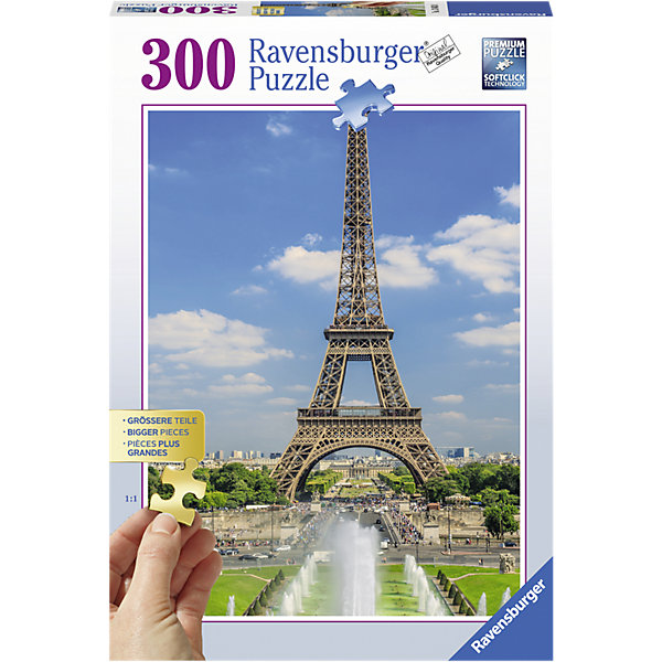 

Пазл "Вид на Эйфелеву башню", 300 деталей, Ravensburger