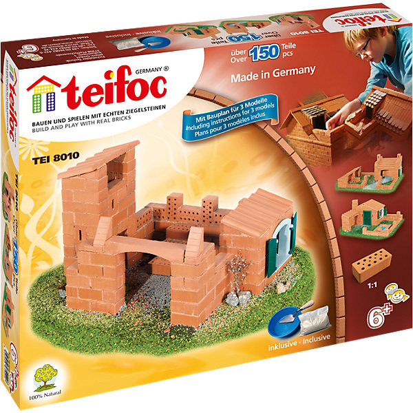 

Строительный набор Teifoc "Дом", 150 деталей