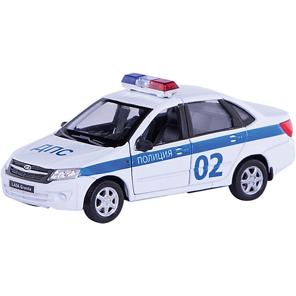 Модель машины 1:34-39 LADA Granta Полиция, Welly 4505040