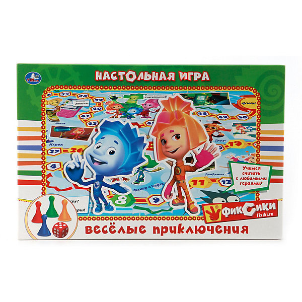 

Настольная игра-ходилка Играем Вместе Фиксики