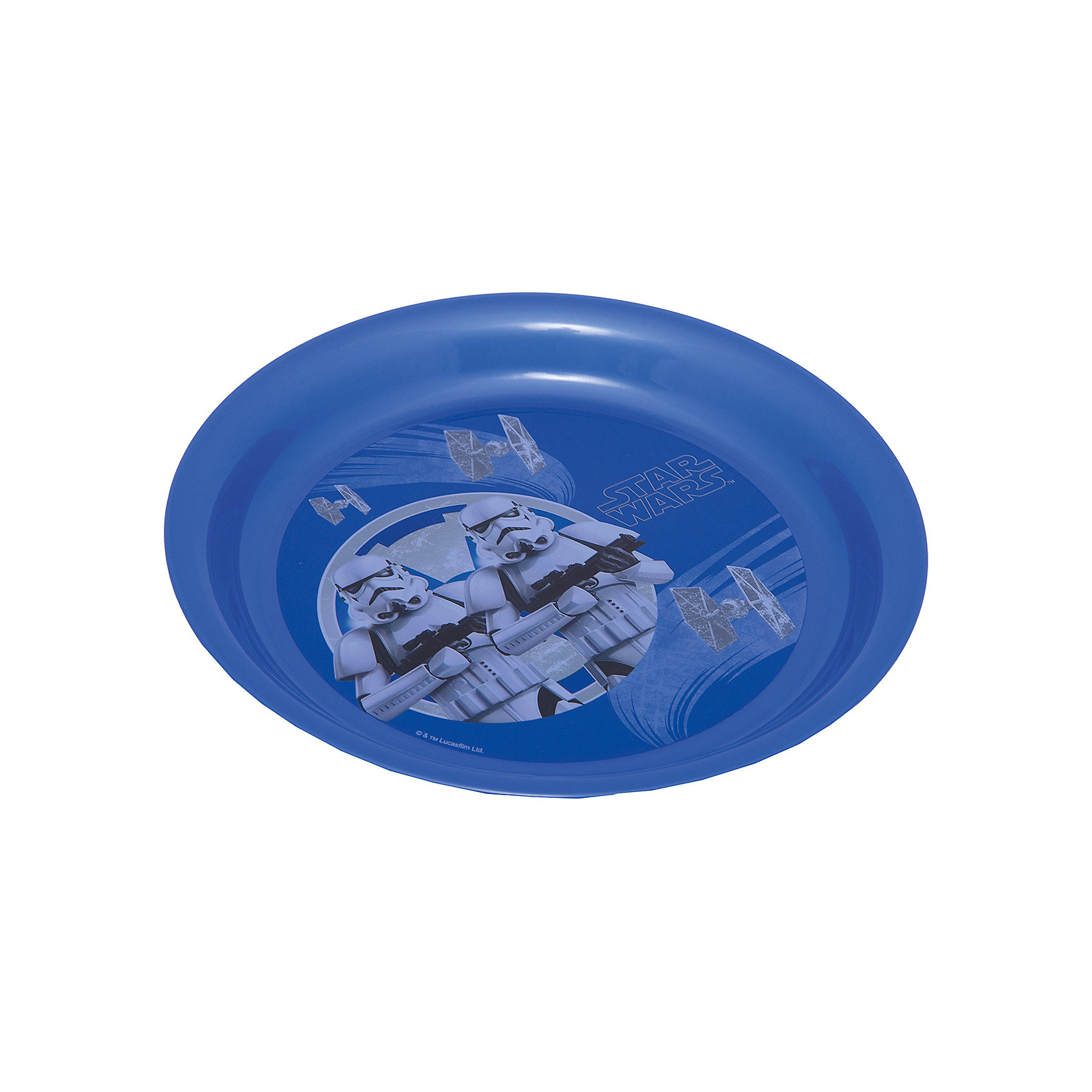 фото Тарелка "Звездные войны" (диаметр 19 см), Звездные войны, синий Мфк-профит