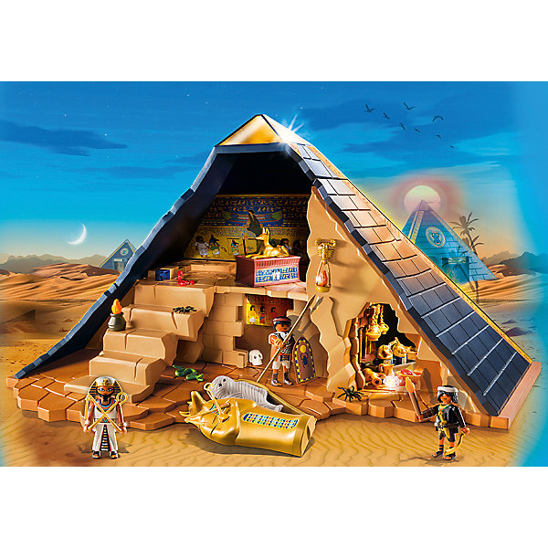 

Конструктор Playmobil "Римляне и Египтяне" Пирамида Фараона