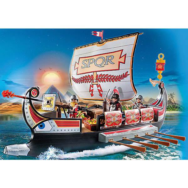 

Конструктор Playmobil "Римляне и Египтяне" Корабль Римских воинов