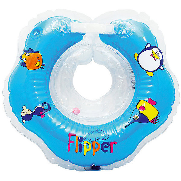 Roxy-Kids Круг на шею Flipper FL001 для купания малышей 0+, Roxy-Kids,