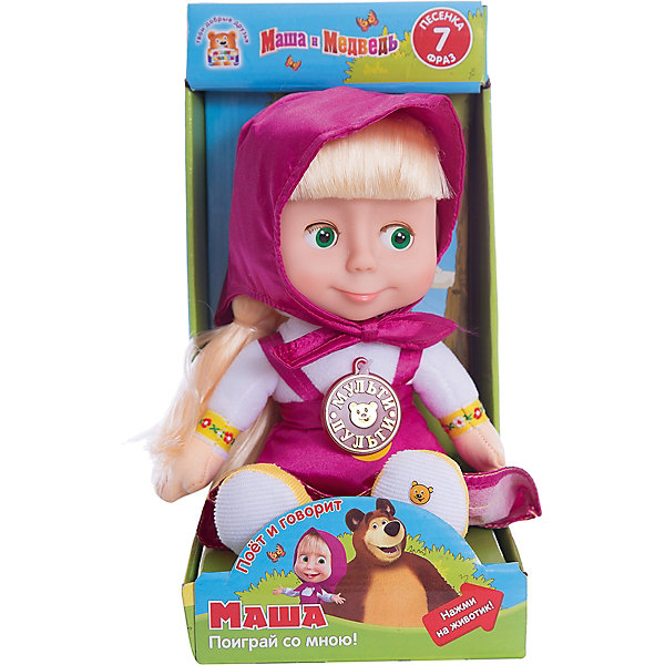 

Мягкая игрушка "Маша", Маша и Медведь, МУЛЬТИ-ПУЛЬТИ