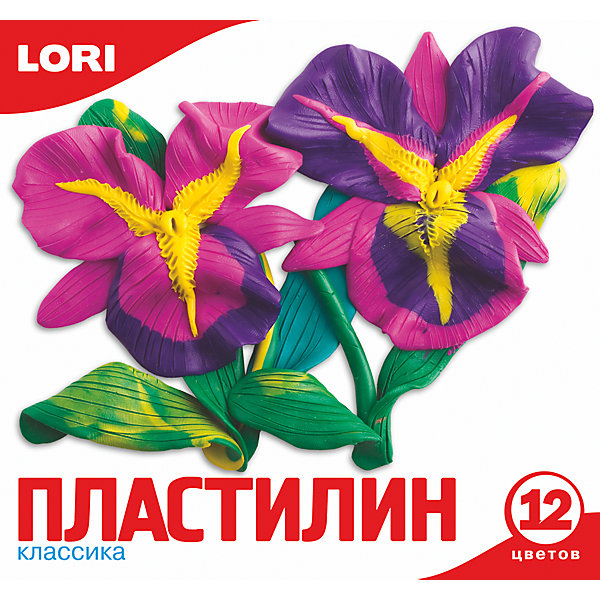 

Пластилин, 12 цветов