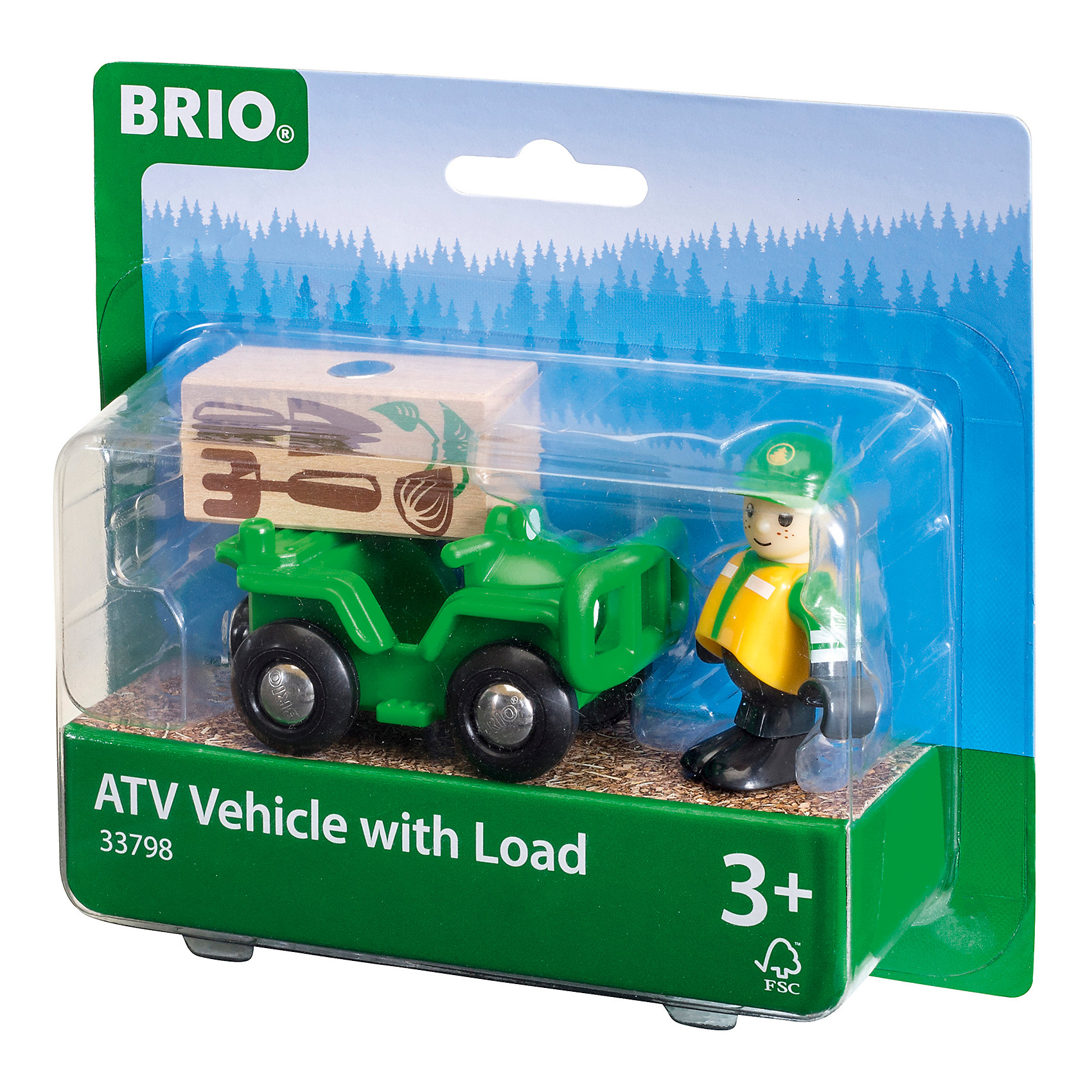 Игровой набор "Вездеход с грузом" Brio 4567520