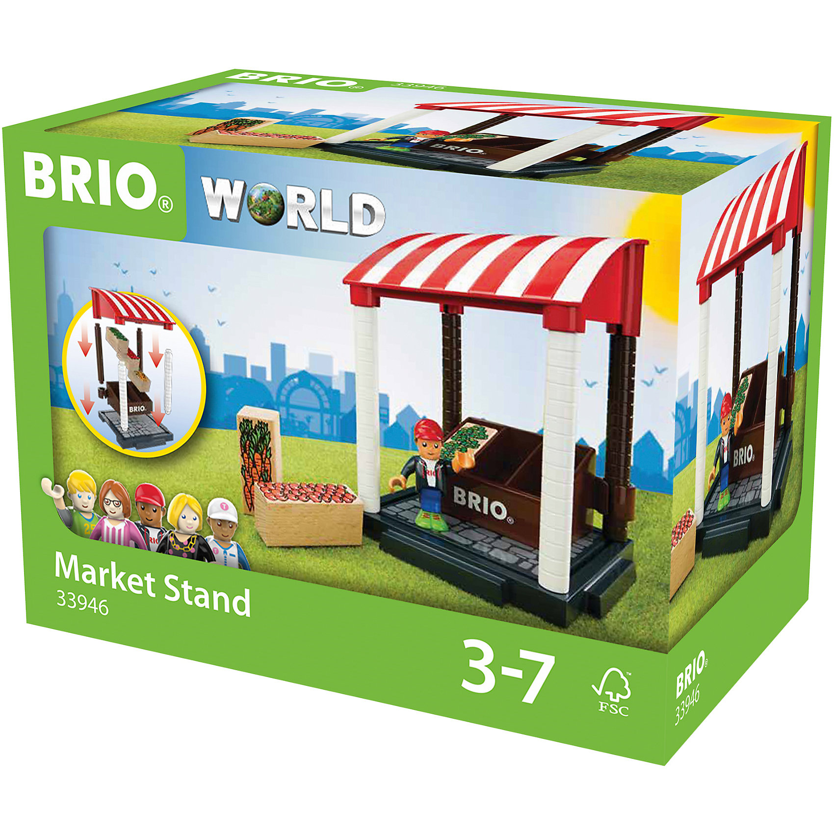 Игровой набор "Магазинчик" Brio 4567537