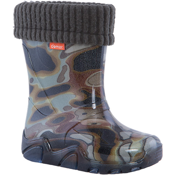 Резиновые сапоги со съемным носком Demar Stormer Lux Print - 4576063