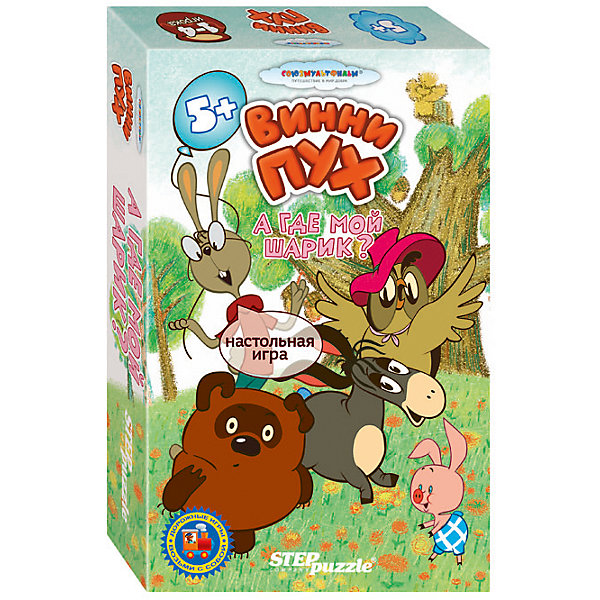 

Игра "А где мой шарик", Винни Пух, Step Puzzle