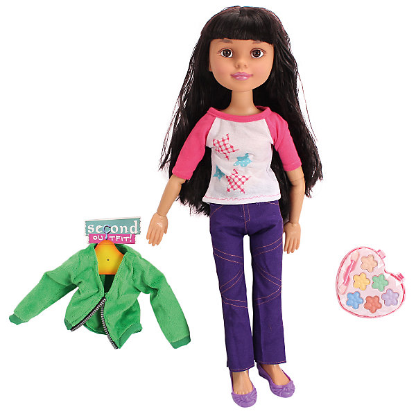

Кукла "Макияж: Гламурная девчонка", 45,5 см, с аксессуарами, DollyToy