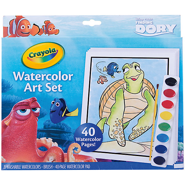 

Набор с краской и раскрасками "В поисках Дори", Crayola