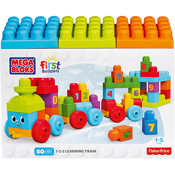 

Обучающий поезд First Builders, MEGA BLOKS