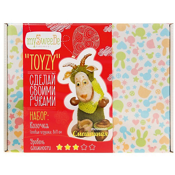 

Набор для вязания и валяния Toyzy "Козочка, Набор для вязания и валяния Toyzy "Козочка"