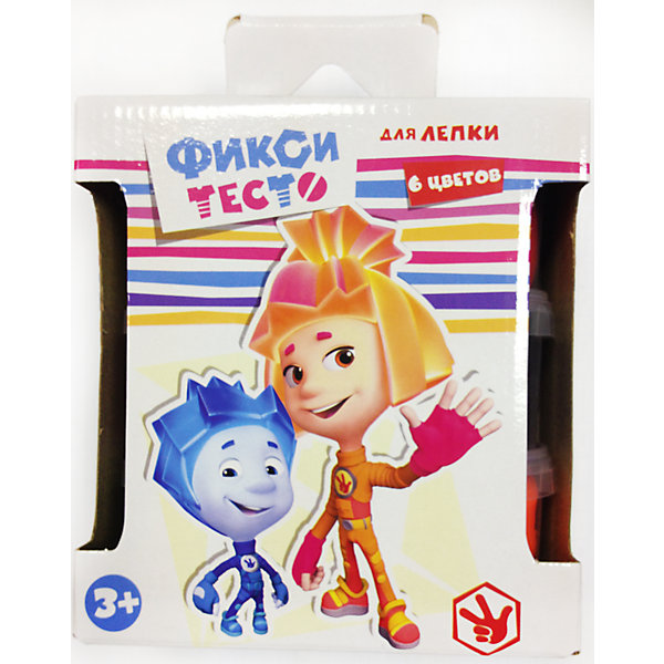 

Тесто для лепки "Фиксики" 6 цветов