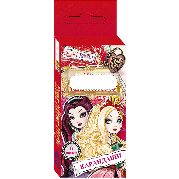 

Цветные карандаши "Ever After High" 6 цветов