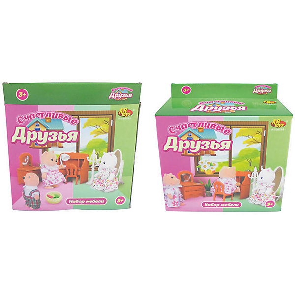 

Набор мебели для гостиной № 3, с аксессурами, Счастливые друзья, ABtoys