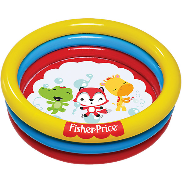 

Надувной бассейн с 25 шариками, 88 л, Fisher Price, Bestway