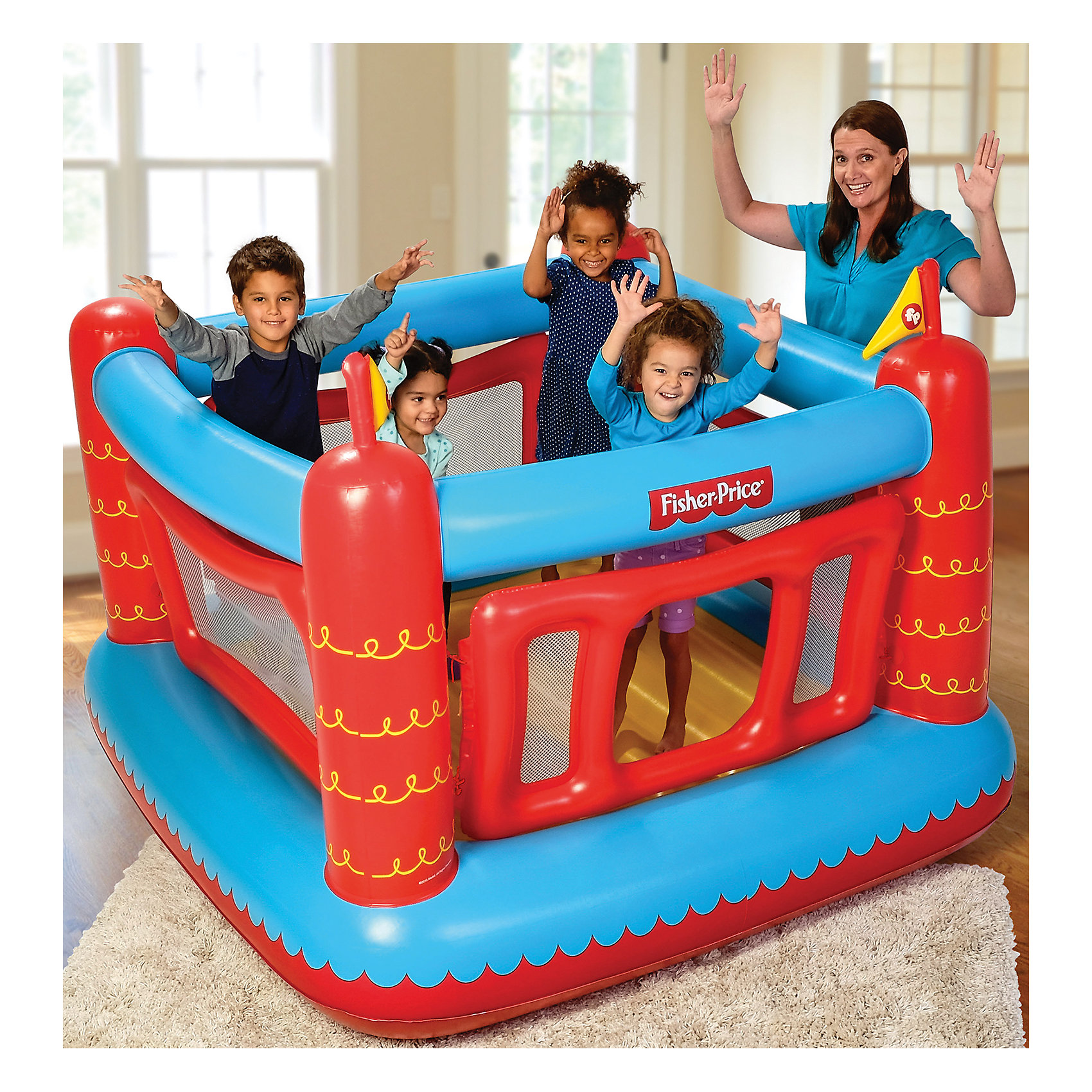 

Надувной батут, Fisher Price, Bestway