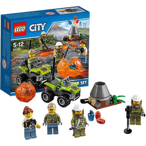 

LEGO City 60120: Набор для начинающих "Исследователи Вулканов"