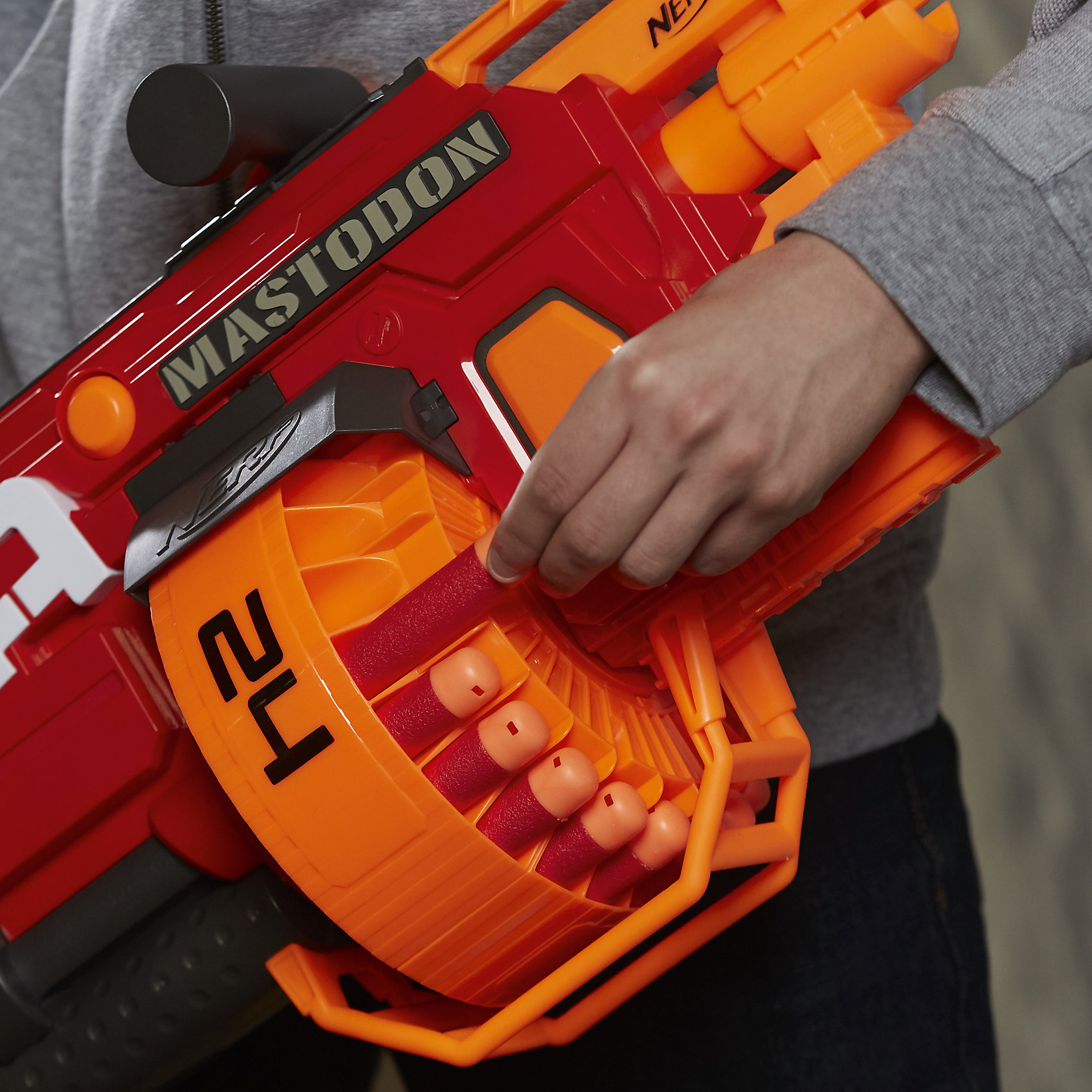 фото Бластер Мега "Мастодон" 24 стрелы, NERF Hasbro