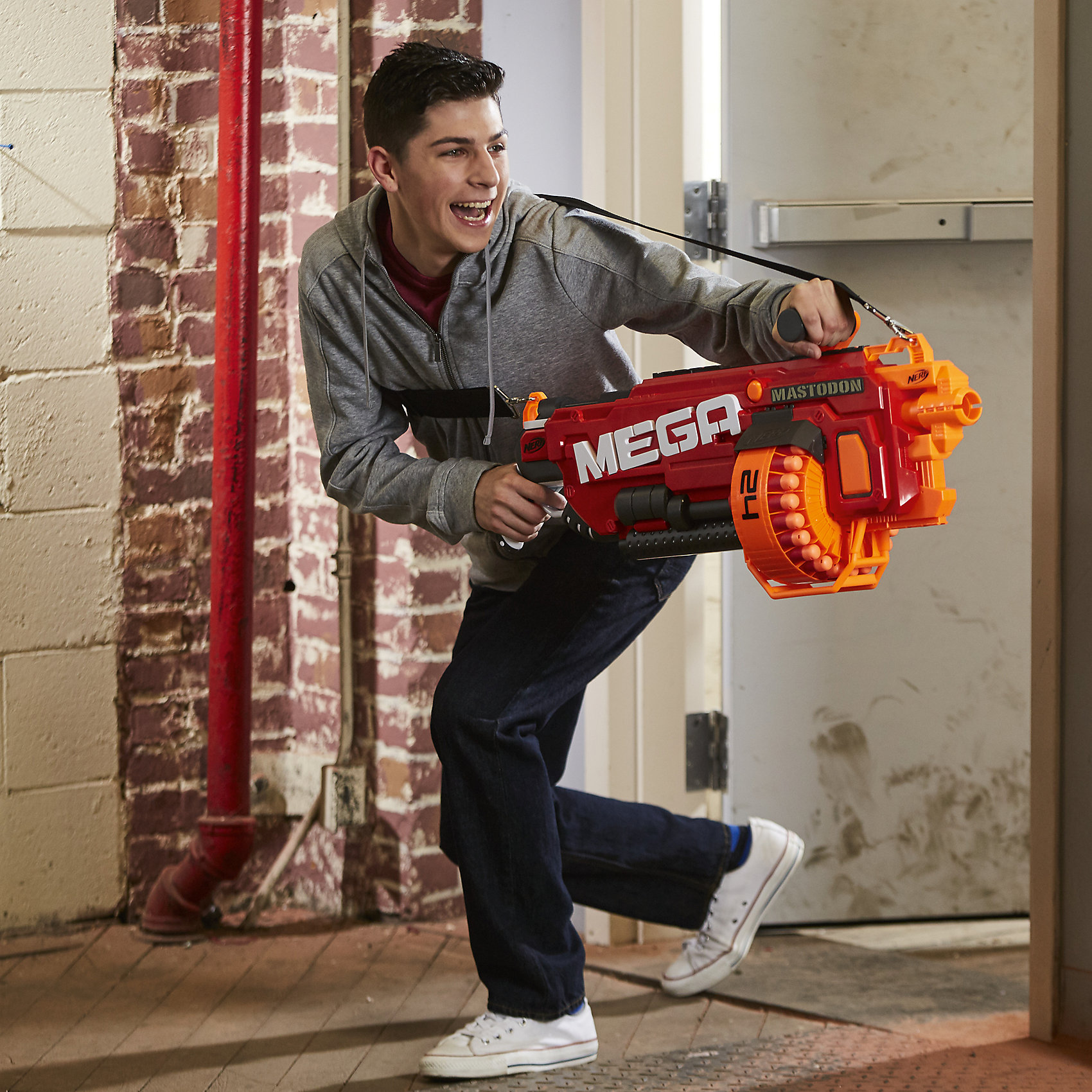 фото Бластер Мега "Мастодон" 24 стрелы, NERF Hasbro