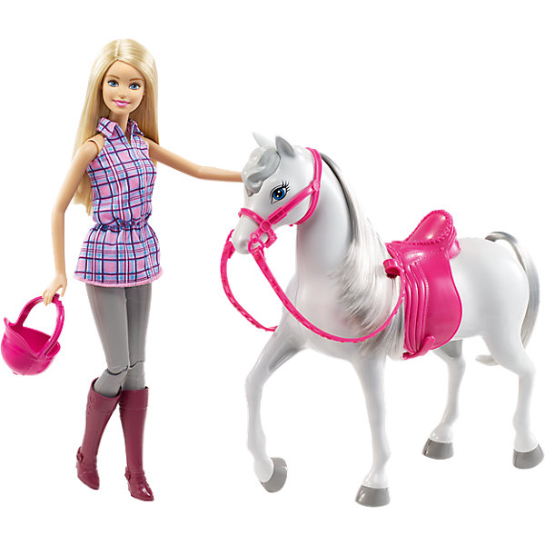 

Набор с куклой Barbie "Барби и лошадь"