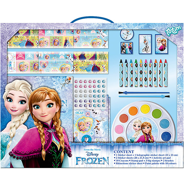 фото Набор для творчества 3-в-1 totum frozen mega creativity set