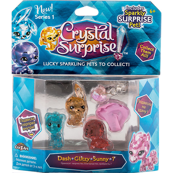 

Игровой набор 1 - 4 фигурки", Crystal Surprise