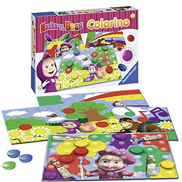 

Настольная игра "Маша и Медведь" Колорино, Ravensburger
