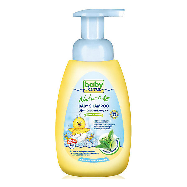 

Шампунь для младенцев BabyLine Nature с маслом чайного дерева 260 мл, Шампунь для младенцев BabyLine Nature с маслом чайного дерева 260 мл.