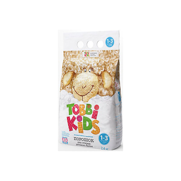 

Стиральный порошок 1-3 года, Tobbi Kids, 2400гр.