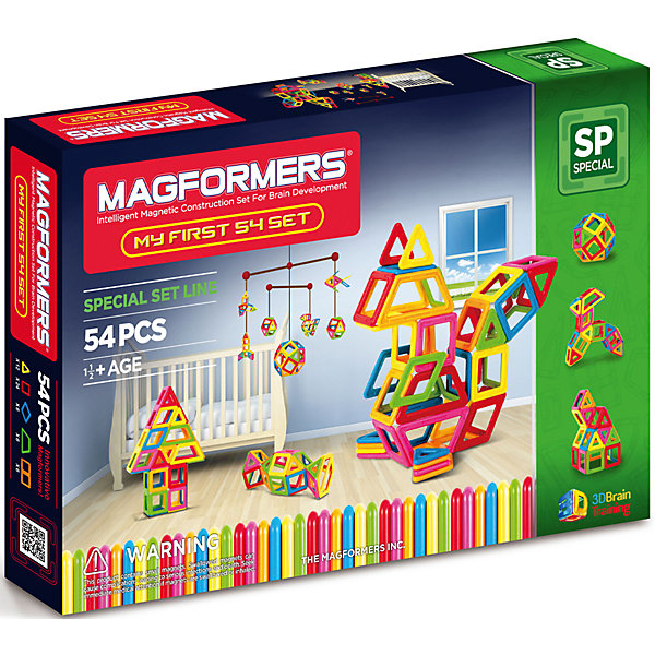 

Магнитный конструктор "My First Magformers 54", MAGFORMERS