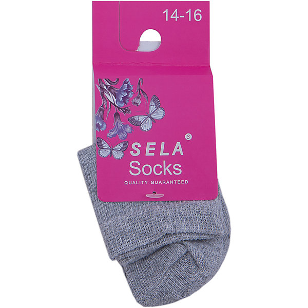 

Носки для девочки SELA, Серый