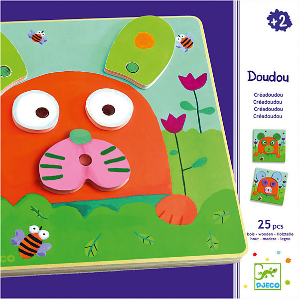 

Развивающая игра "Мордашки", DJECO