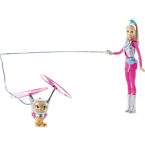 

Кукла с летающим котом Попкорном из серии "Barbie и космические приключения"