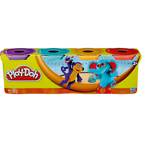 

Пластилин в 4-х банках,#1, Play-Doh