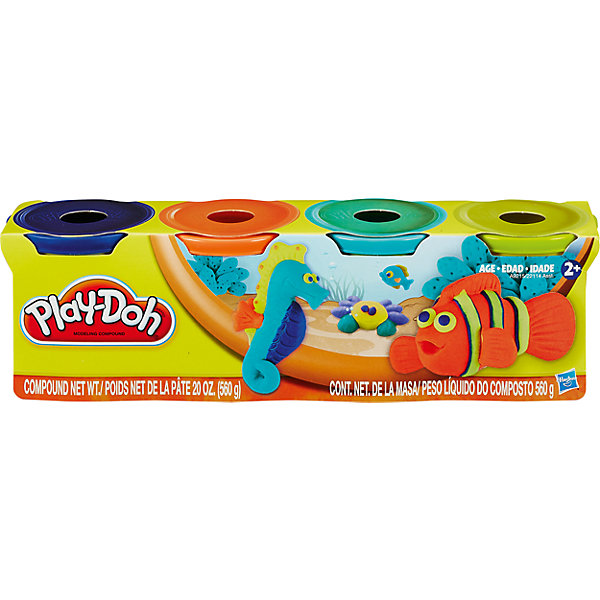 

Пластилин в 4-х банках, #2, Play-Doh