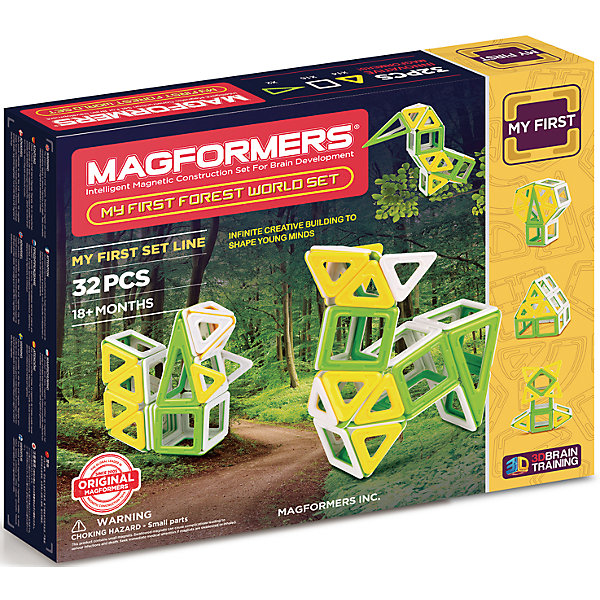 фото Магнитный конструктор My First Forest, MAGFORMERS