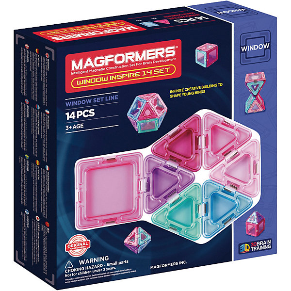

Магнитный конструктор Window Inspire, MAGFORMERS