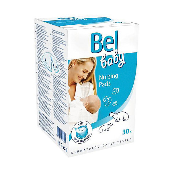 

Вкаладыши в бюстгальтер Bel Baby, 30шт., Hartmann