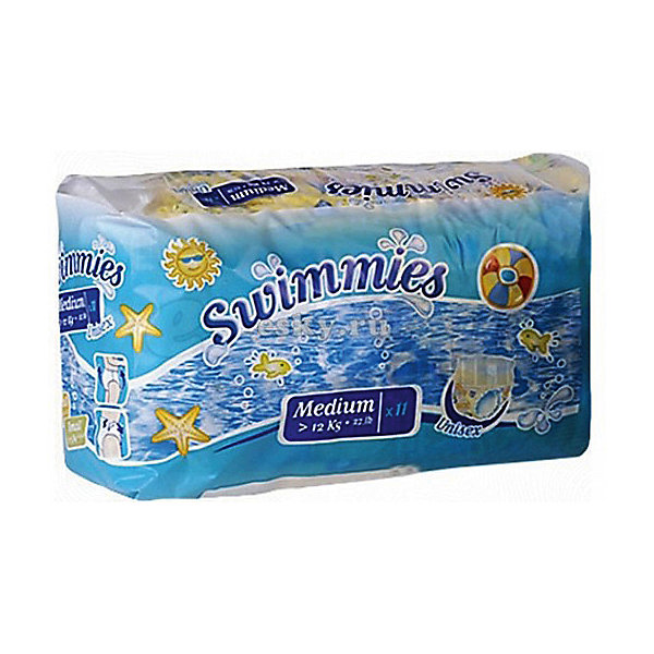 

Детские трусики для плавания Swimmies Medium 12+ кг., 11 шт., Helen Harper