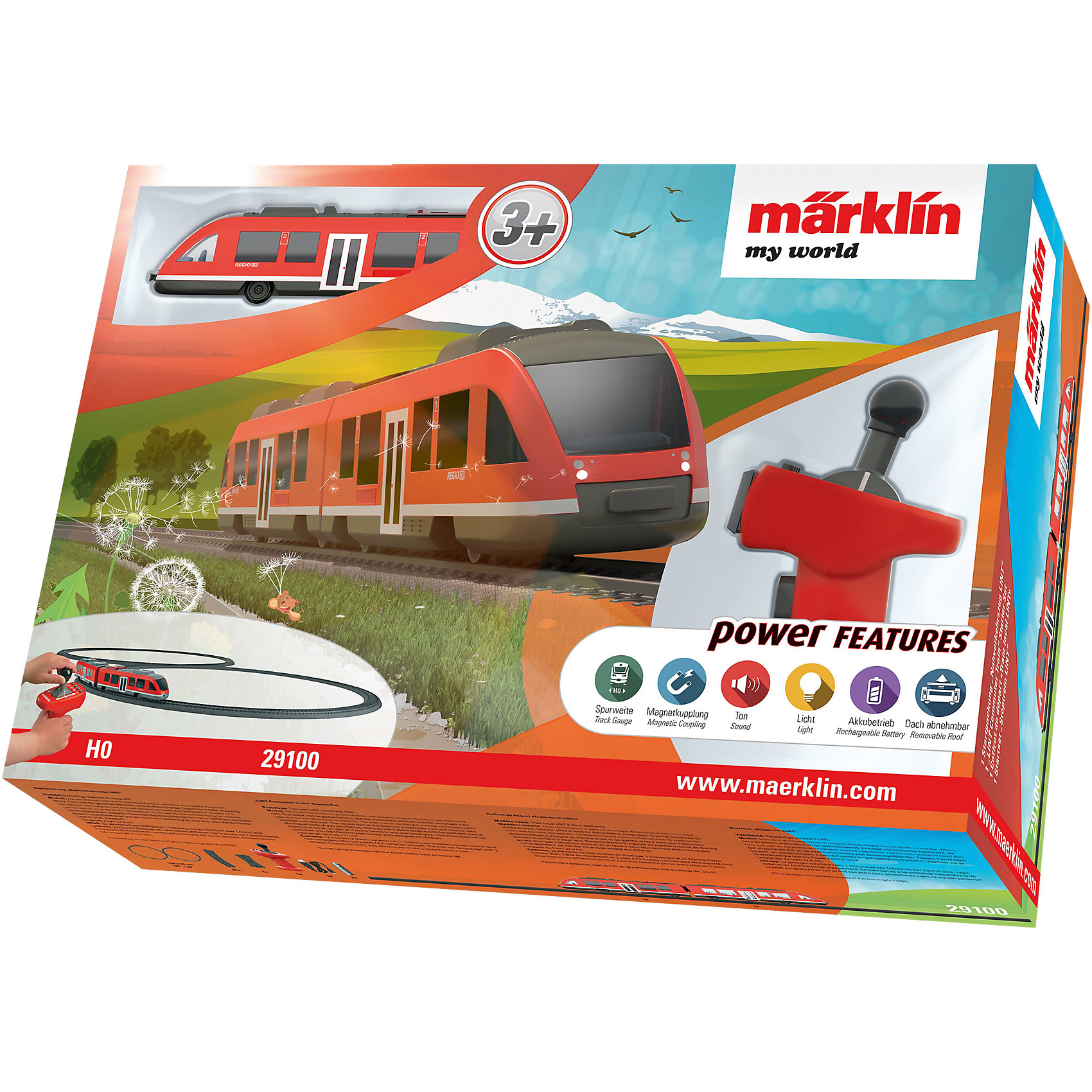 фото Железная дорога Marklin My World Пригородный поезд Lint Märklin